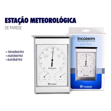 Estação Meteorológica De Parede Aço Escovado Incoterm Foto mini 4