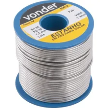 Estanho Fio 1,5mm 60x40 500g Carretel - Vonder Foto  mini 1
