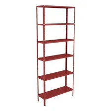 Estante Aço 6 Prateleiras Eaf013 Vermelho Foto mini 1