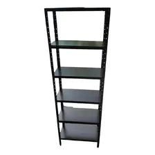 Estante Aço 60 Cm Com Prateleira Em Mdf Foto  mini 1