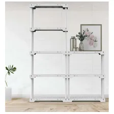 Estante Branco Poly Eco5 5 Prateleiras Foto mini  3