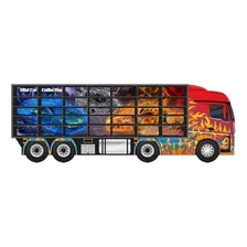 Estante De Carros Painel Hot Whells De Parede Ou Mesa Junges Rojo Foto mini 2