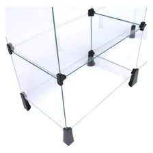 Estante De Vidro 0,80 X 1,60 X 0,30 Cor Preto Foto mini 4