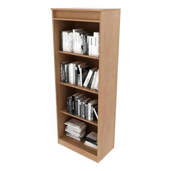 Estante Livros Multiuso Me4150 Tecnomobili Marrom Foto 1