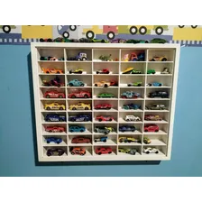 Estante Luxo Para 45 Hot Wheels Miniaturas Cor Branca P-01 Foto mini 2