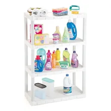 Estante Modular 4 Prateleiras Branca Foto mini 1