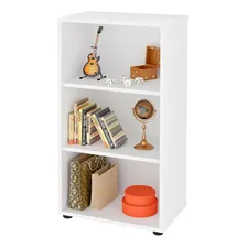Estante Multiuso Com 02 Prateleiras Clean 81x45 Cm Branco Foto mini 1