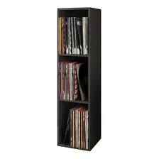 Estante Para Discos Lps Vinil Cd Dvd Fita Coleções Cores Cor Preto Foto mini 1