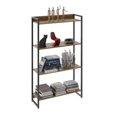 Estante Para Livros Industrial Multiuso 5 Prateleiras Ihwt Foto mini 4