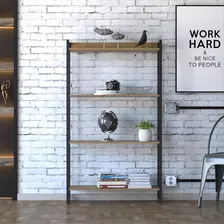 Estante Para Livros Industrial Multiuso 5 Prateleiras Ihwt Foto  mini 1