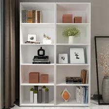 Estante Para Livros Multy 8 Prateleiras Branco - Artely Foto mini 1