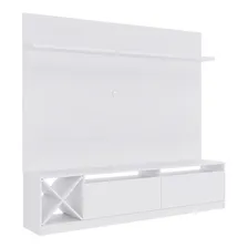Estante Para Tv Até 65 Polegadas 2 Portas 2022 Bac Branco Foto mini  3