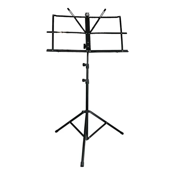 Estante Partitura Dobrável Portátil C/ Bag Jy03 Art Guitars Cor Preto Foto 1