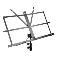 Estante Partitura Pastas Suporte Pedestal Dobrável + Bolsa Foto mini 3