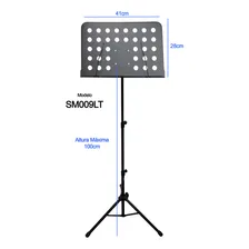 Estante Partitura Pastas Tablet Pedestal Suporte Sm009LT Smart Foto mini 3