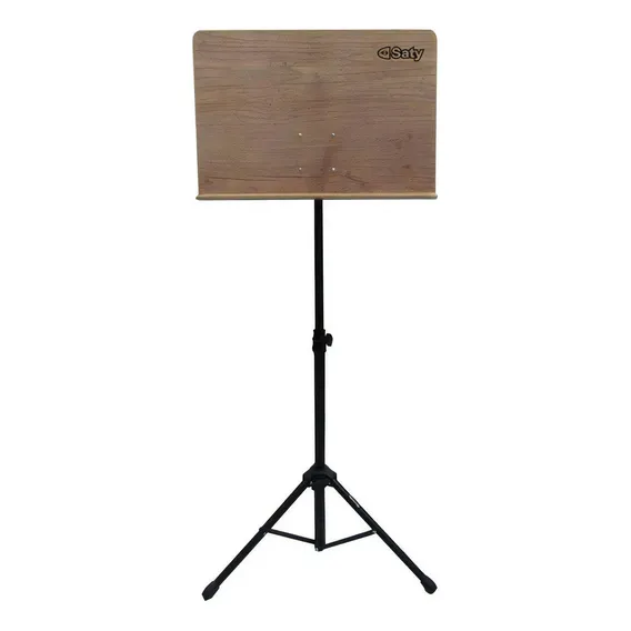 Estante Partitura Saty 5032 Apoio Madeira Natural Foto 1