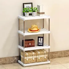 Estante Prateleira Modular Multiuso 4 Andares Organizadora Cor Branco Foto mini 3