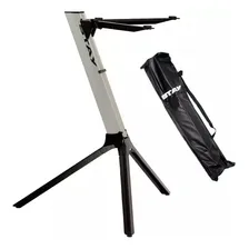 Estante Suporte Para Teclado Stay Compact Prata C/ Bag Foto mini 3