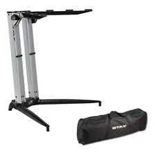 Estante Suporte Stay 700/01 Piano Digital Com Bag Prata Foto mini 1
