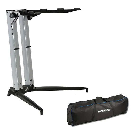 Estante Suporte Stay 700/01 Piano Digital Com Bag Prata Foto 1