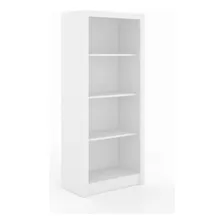 Estante Tecno Mobili Escrit贸rio 4 Prateleiras Me4137 Cor Branco Foto mini 1
