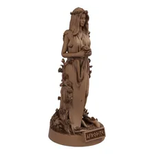 Estátua Afrodite - Deusa Do Amor - Versão 6 Cor Cor Madeira Foto mini 2
