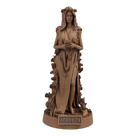 Estátua Afrodite - Deusa Do Amor - Versão 6 Cor Cor Madeira Foto 1