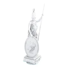 Estátua Atena Deusa Minerva Athena - Estatueta Escultura Cor Cor Mármore Foto mini 2