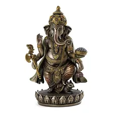 Estátua De Ganesh Da Prosperidade Lord Ganesha Veronese Foto mini 1