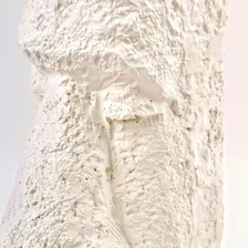 Estatua Decorativa Face Branca 25x9x9cm Estatueta Narina Foto mini 4