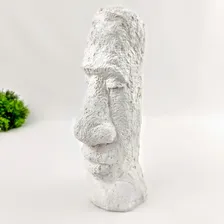 Estatua Decorativa Face Branca 25x9x9cm Estatueta Narina Foto mini 3