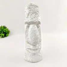 Estatua Decorativa Face Branca 25x9x9cm Estatueta Narina Foto mini 2