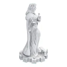 Estatua Deusa Brigid Celta Wicca - Estatueta Cor Cor Mármore Foto mini 3