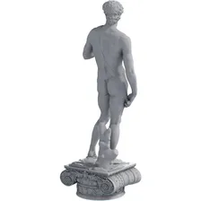 Estátua Escultura Davi Michelangelo David Escultura Imagem Cor Cor Mármore Foto mini 4