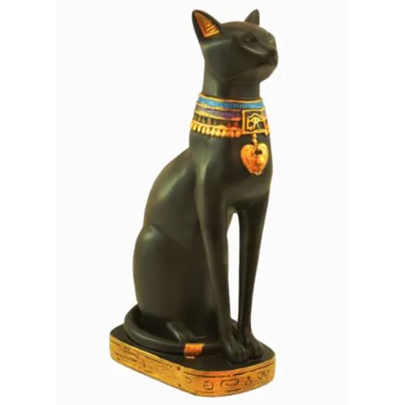Estatua Imagem De Gato Bastet Mini Foto 1