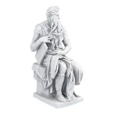 Estátua Moisés - Michelangelo Cor Cor Mármore Foto mini  3