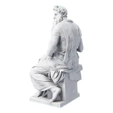 Estátua Moisés - Michelangelo Cor Cor Mármore Foto mini 4