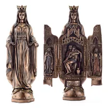 Estatua Oratório Nossa Senhora Das Graças Resina Veronese Foto mini 3
