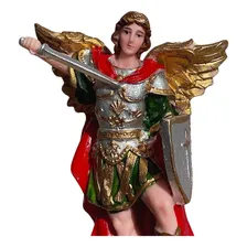 Estátua São Miguel Arcanjo Anjo Santo Decoração Imagem 743 Foto  mini 1