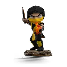 Estátua Scorpion - Mortal Kombat - minico - Iron Studios Foto mini 1
