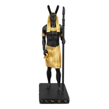 Estátua Seth Deus Da Guerra EgĂpcio - Estatueta Pintado Foto mini 1