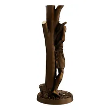 Estátua São Sebastião Estatueta Imagem Católica Cor Co Cobre Antigo Foto mini 3