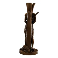 Estátua São Sebastião Estatueta Imagem Católica Cor Co Cobre Antigo Foto mini 4
