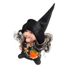 Estatueta Bruxinha Dorah Dos Desejos Halloween Cor Preta Foto mini 3