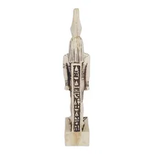 Estatueta De Horus Deus EgĂpcio Em Resina (29 Cm) Cor Mármore Envelhecido Foto mini 2