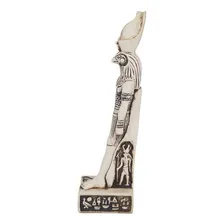 Estatueta De Horus Deus EgĂpcio Em Resina (29 Cm) Cor Mármore Envelhecido Foto mini 4