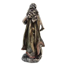 Estatueta Deusa Freya Deusa Do Amor Da Fertilidade Cor Decorada Foto mini 3