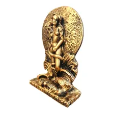 Estatueta Deusa Lilith Na Base Pequena Em Resina Cor Dourada Foto mini 3