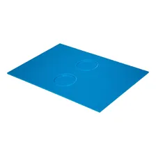 Esteira Bandeja Braço Sofá Flexível Porta Copos Lc Azul Foto  mini 1