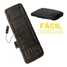 Esteira Massagem 10 Motores Dobrável Aquecimento Lombar 110v/220v Foto mini  2